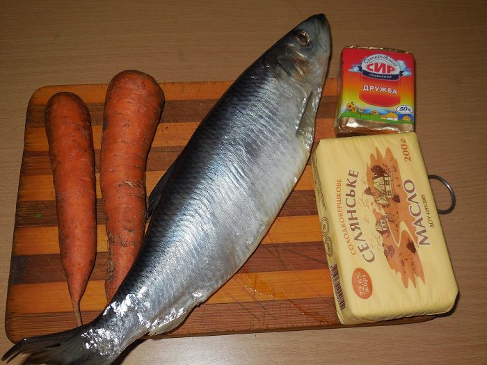 Паштет из сельди с морковью и плавленным сыром — рецепт с фото пошагово