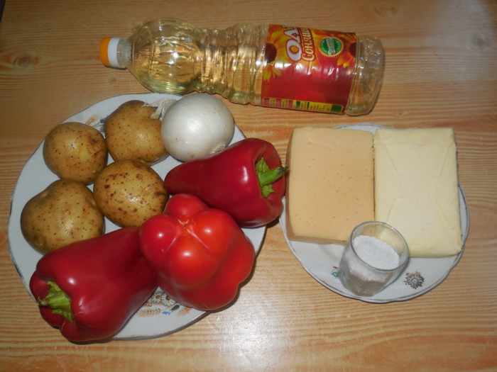 Перец, фаршированный картофельным пюре — рецепт с фото пошагово