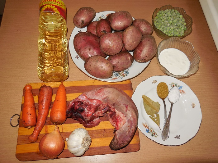Овощное рагу в мультиварке, с мясом и картошкой