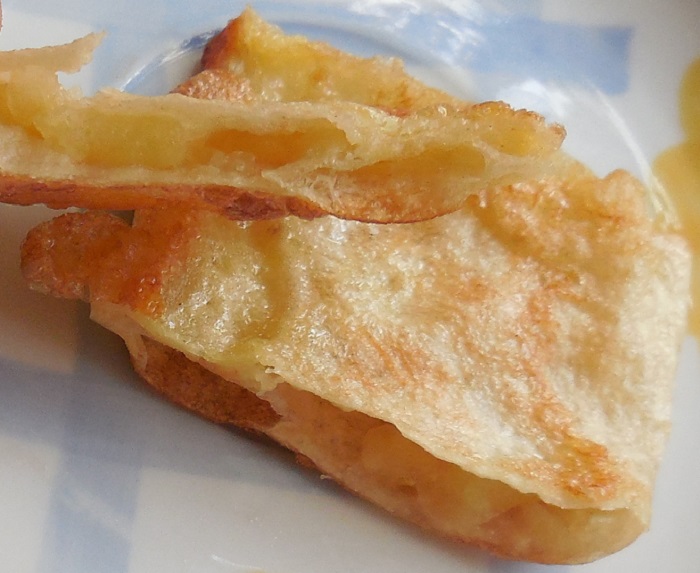 Сладкие пирожки из лаваша с яблоками - простой и вкусный десерт из лаваша