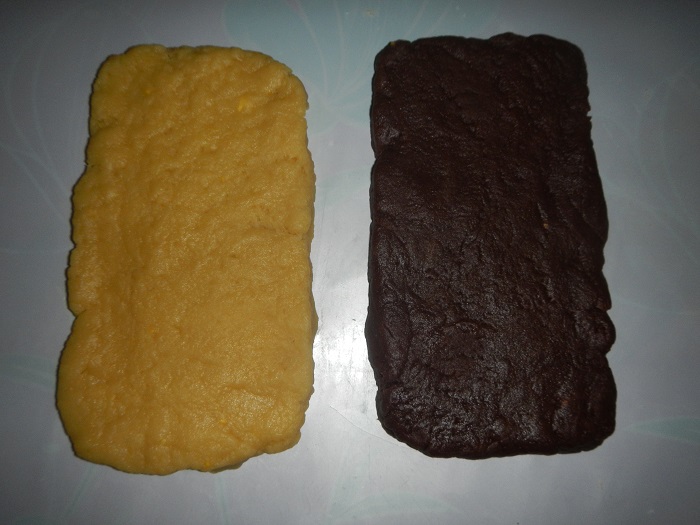 Французское печенье Сабле - вкусное двухцветное песочное печенье