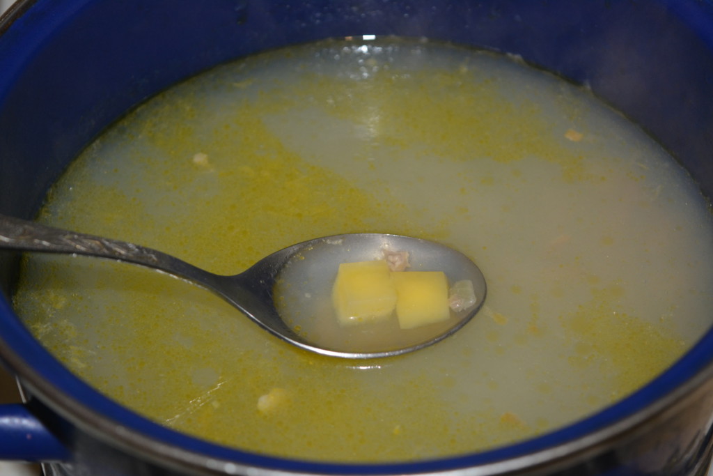 Суп с фаршем и клецками