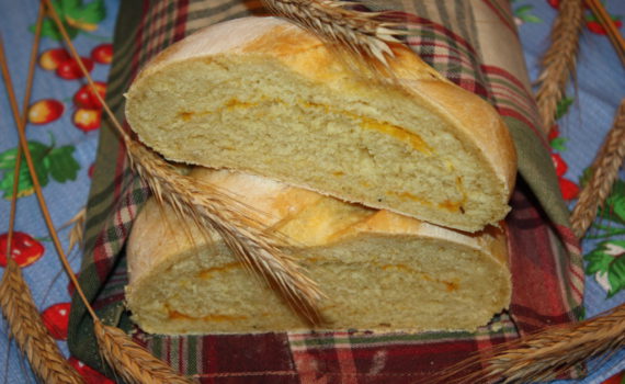 Домашний тыквенный хлеб