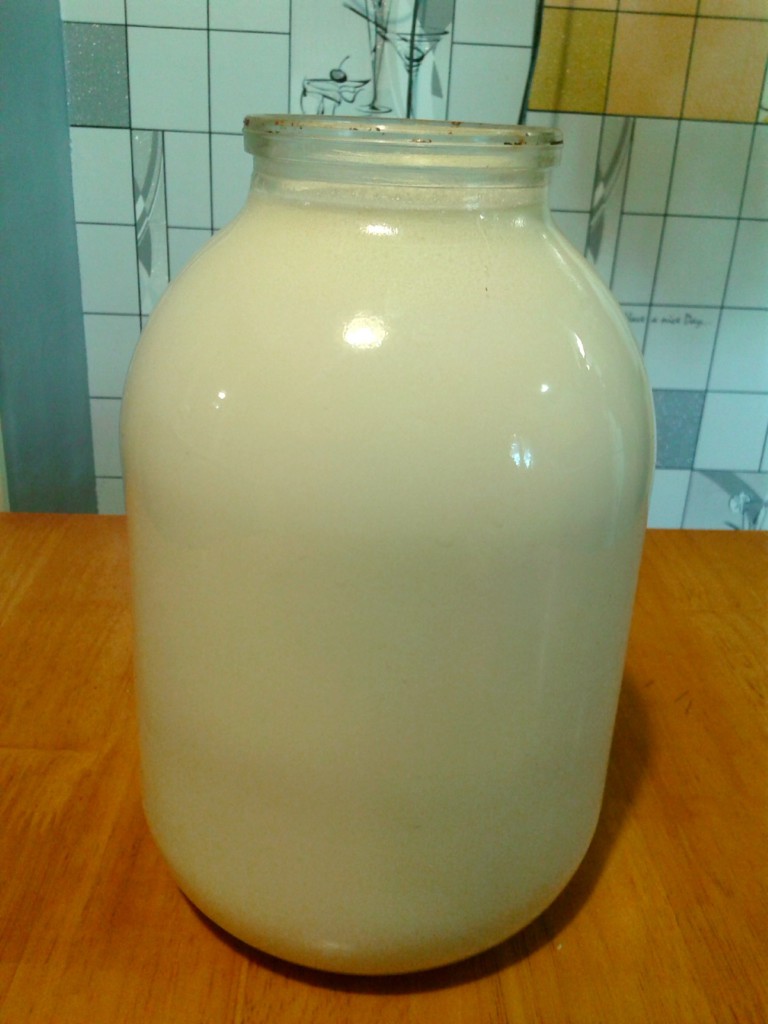 Домашний творог из кислого молока
