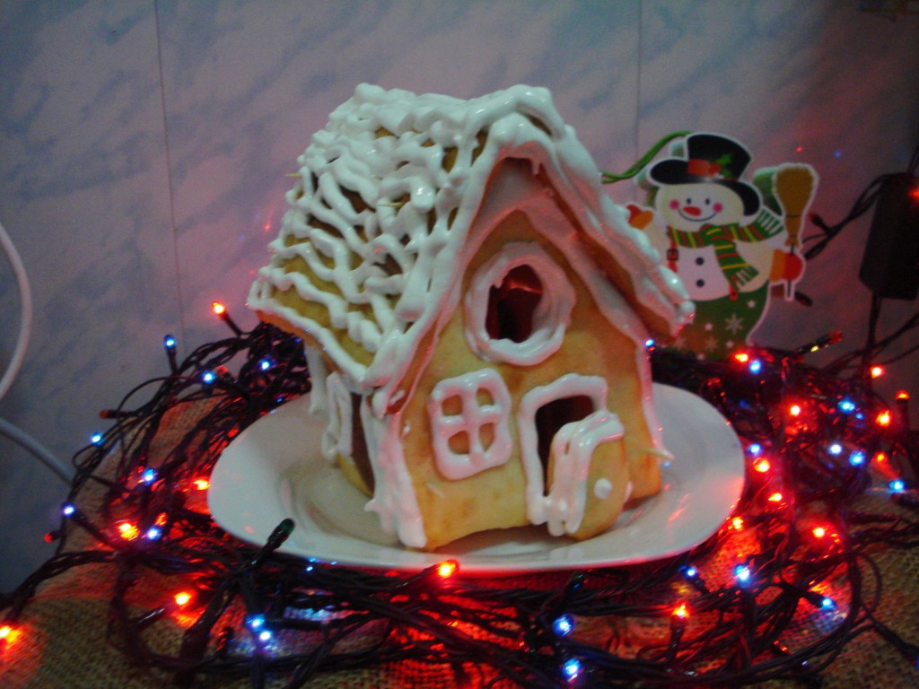 Рождественский пряничный домик своими руками