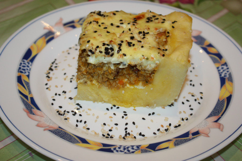 Картофельная запеканка с фаршем в духовке рецепты с фото пошагово с яйцом сыром