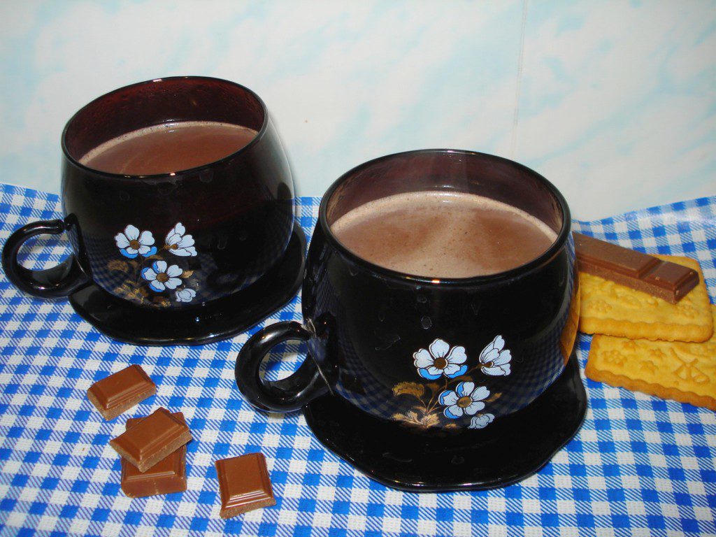 Домашнее какао с молоком