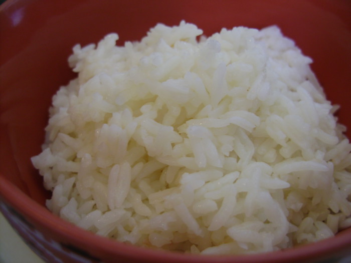 Рассыпчатый рис с мясом по-китайски