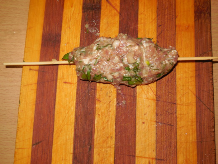 Домашние люля-кебаб из говядины в духовке