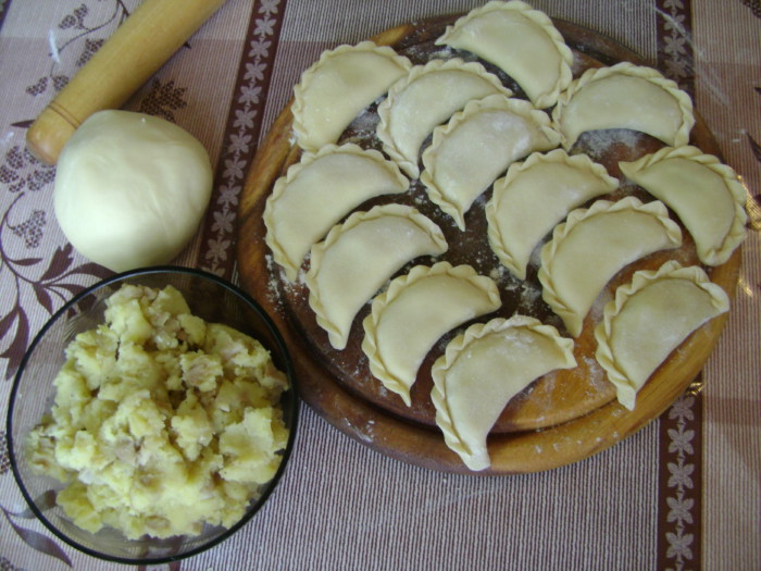 Вареники с картошкой и грибами рецепт с фото пошагово в домашних условиях