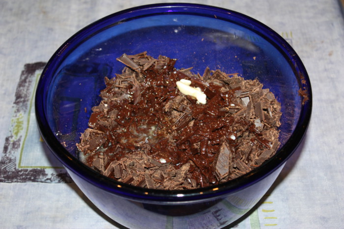 Домашние конфеты трюфели из шоколада с овсяным пралине