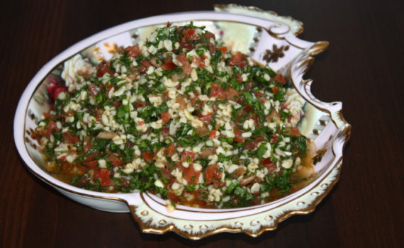 Арабский салат Табуле с булгуром