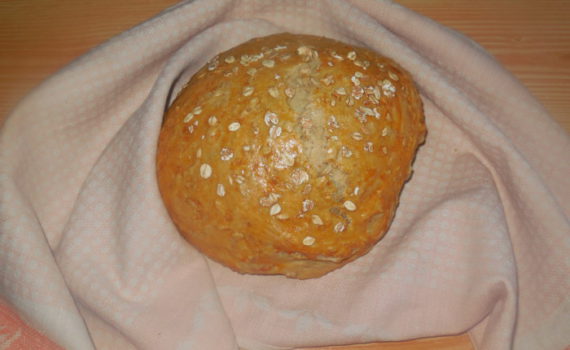 Овсяный хлеб в духовке