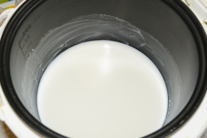 Рисовая каша на молоке в мультиварке