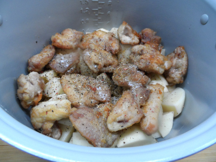 Жаркое с мясом, грибами и картошкой - необычные зразы а-ля Нельсон по-французски