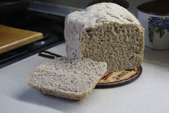 Деревенский ржаной хлеб в хлебопечке
