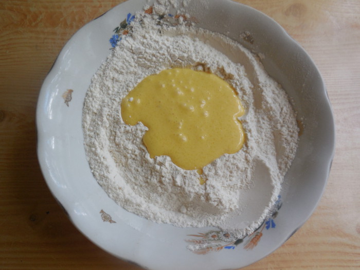 Лимонный кекс на сметане и майонезе в духовке
