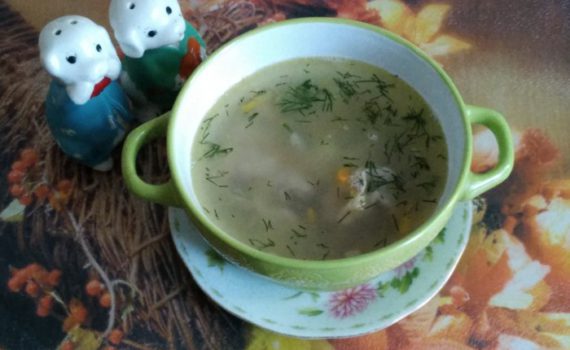 Суп из куриных желудков - вкусный, простой и быстрый