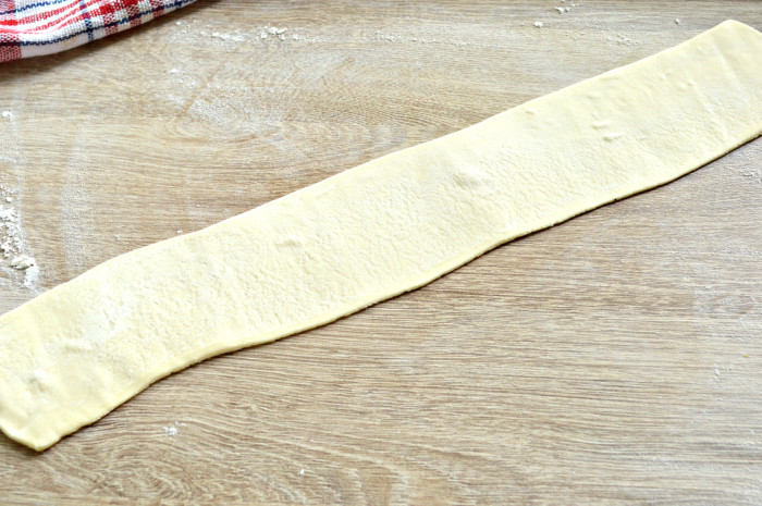 Пирог-улитка из готового слоеного теста