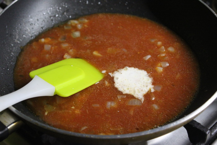 Спагетти с тунцом консервированным в томатно-сливочном соусе