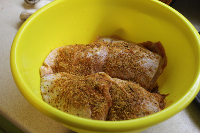 Курица в соусе терияки в духовке