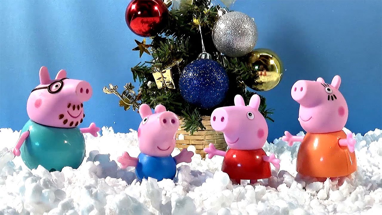 Peppa pig ice skating. Свинка Пеппа. Новогодняя Свинка. Свинка Пеппа зима. Свинка Пеппа фото.