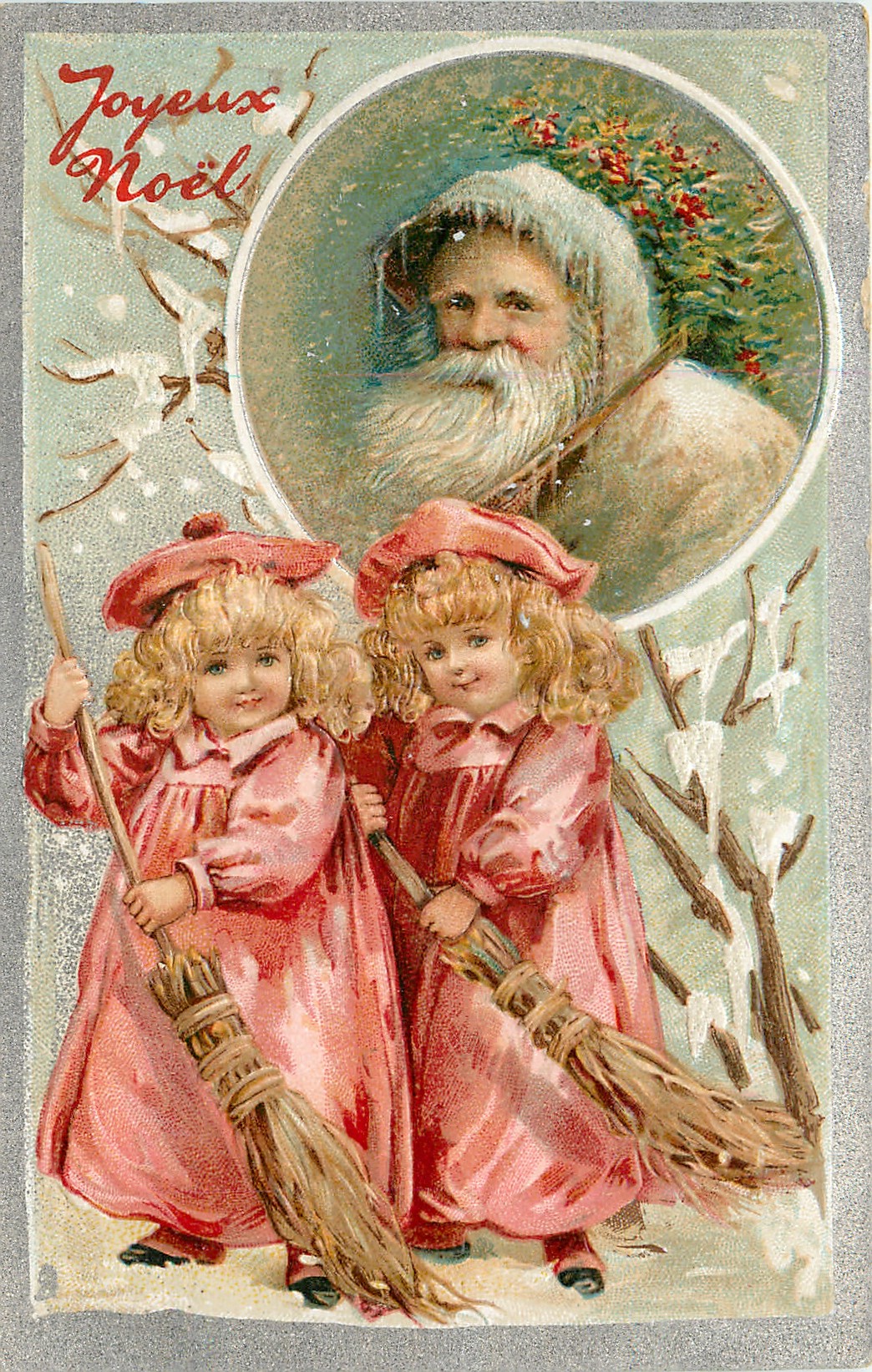 Лучшие старые открытки с Новым годом и Рождеством